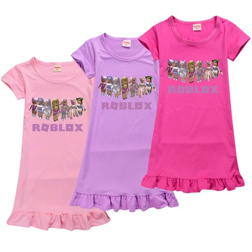Girls sleepwear pyjamas roblox - girls,
